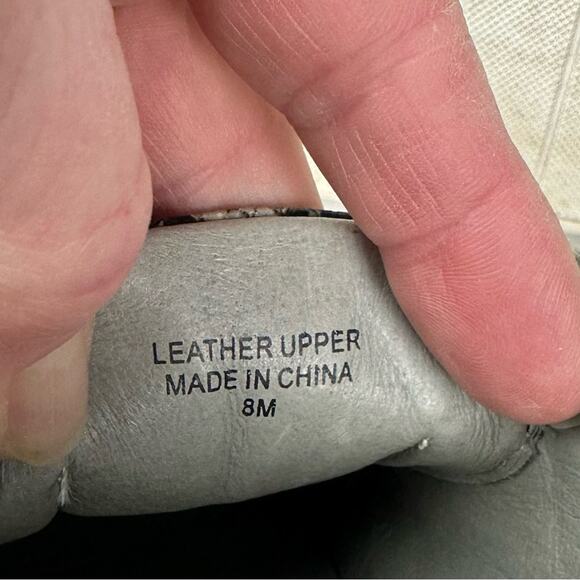 J Slides Karla Python Snakeskin Leather Slip-On Sneakers size 8 - Picture 9 of 9